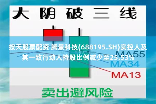 按天股票配资 腾景科技(688195.SH)实控人及其一致行动人持股比例减少至25.53%