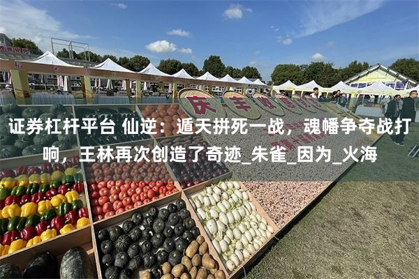 证券杠杆平台 仙逆：遁天拼死一战，魂幡争夺战打响，王林再次创造了奇迹_朱雀_因为_火海