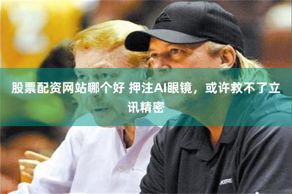 股票配资网站哪个好 押注AI眼镜，或许救不了立讯精密